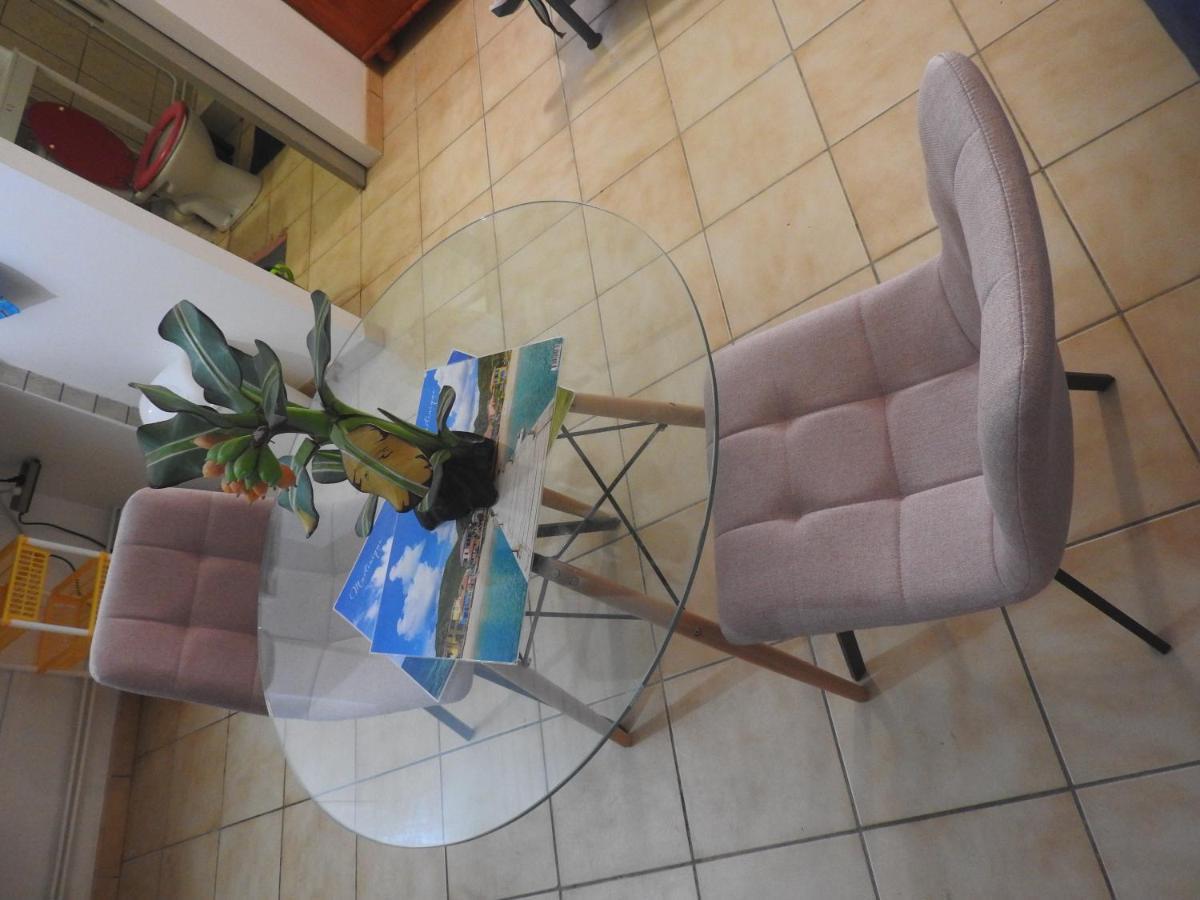 Studio Hibiscus-Ch Vue Sur Mer,Plage,Clim Лез Анс-д'Арле Екстериор снимка