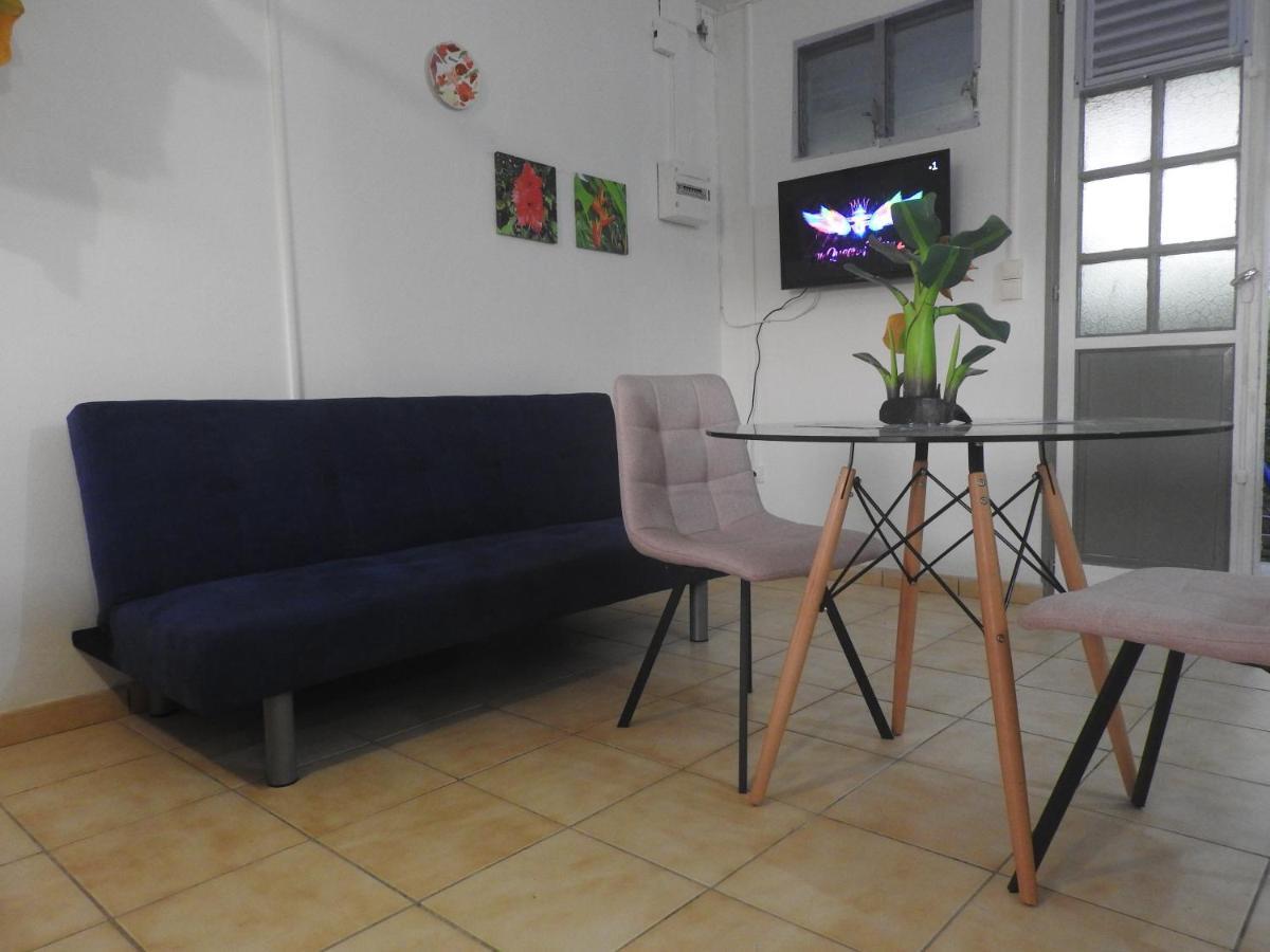 Studio Hibiscus-Ch Vue Sur Mer,Plage,Clim Лез Анс-д'Арле Екстериор снимка